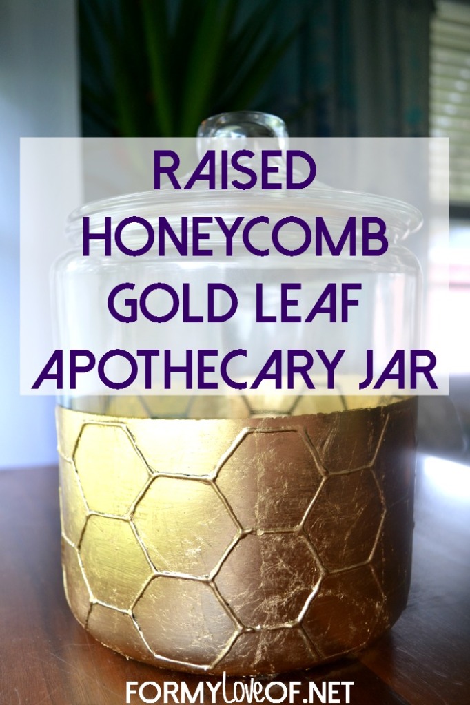 Raised-Honeycomb-Gold-Leaf-Apothecary-Jar