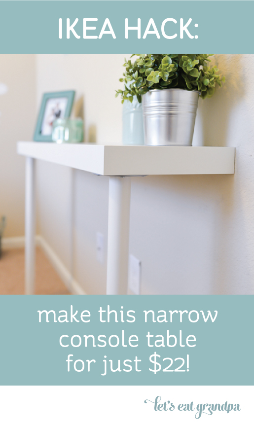 IKEA-Console-Table-Hack