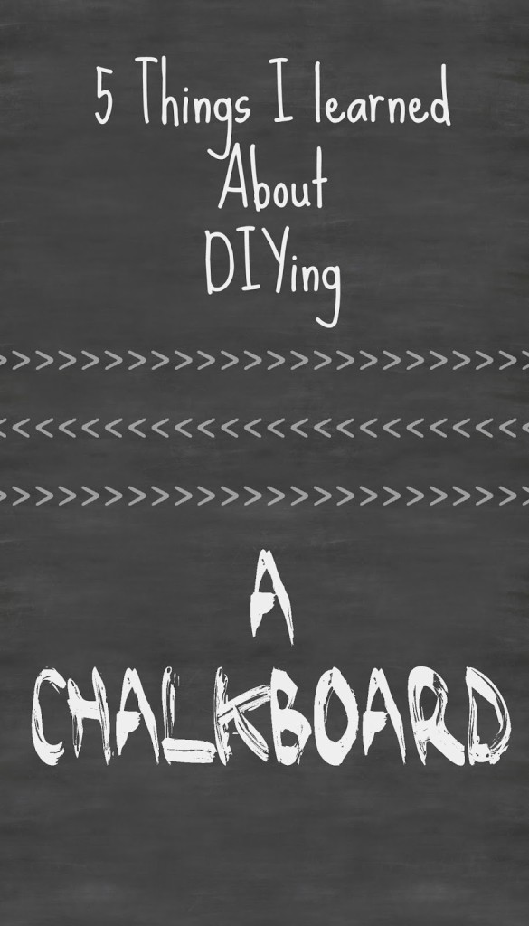 Blank Chalkboarde