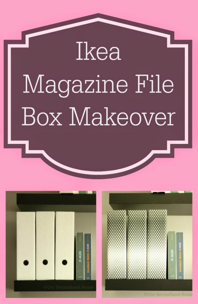 magazine file box pinnable