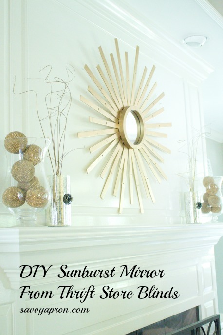 DIY-Sunburst-Mirror-From-Thrift-Store-Blinds-by-savvyapron.com_