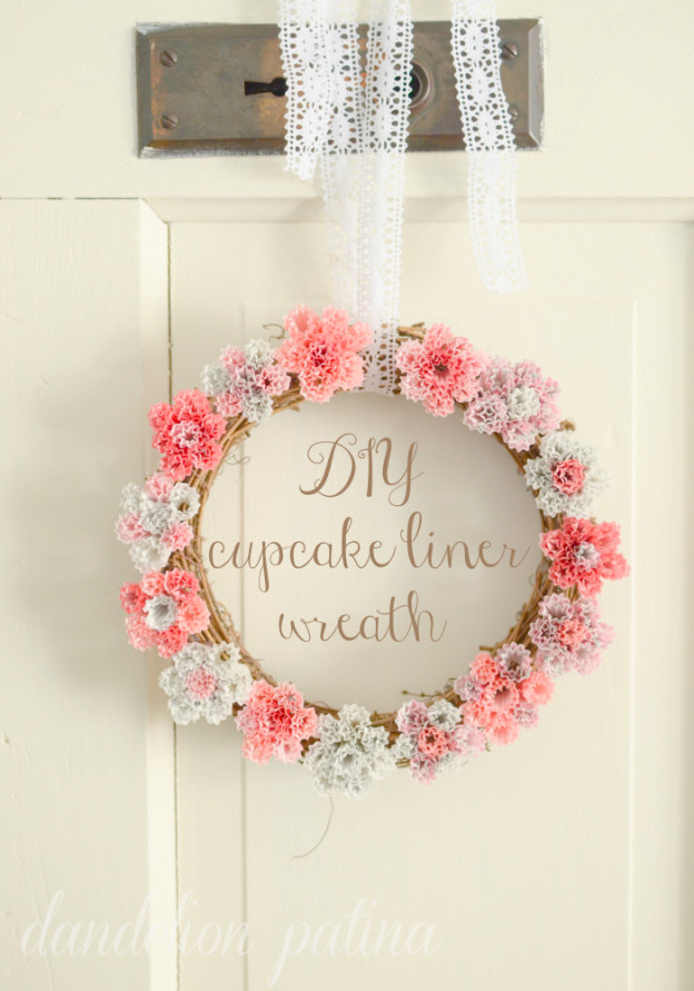 DIY-pink-gray-cream-wreath