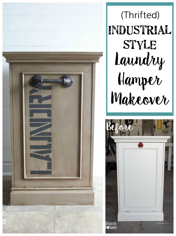 industrial-style-hamper-makeover