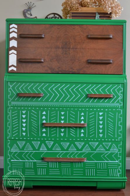 tribal-pattern-dresser