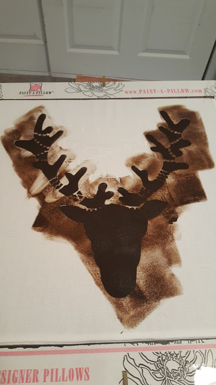 whole deer painted