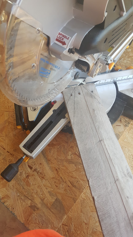 miter saw end